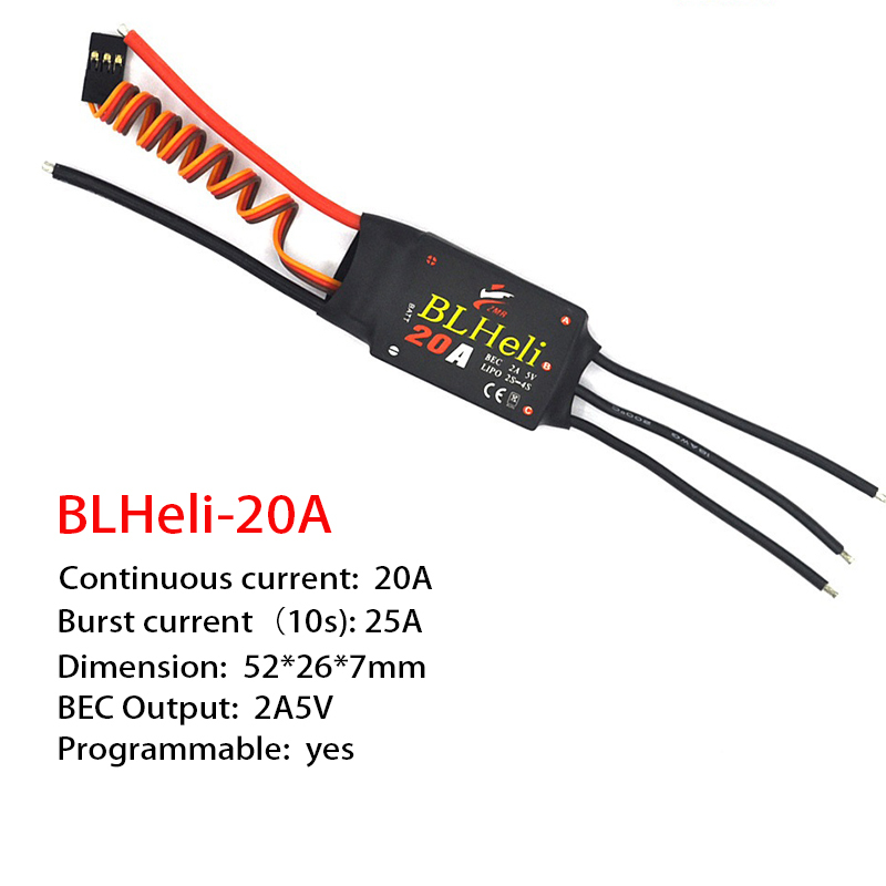1-3Pcs Brushless ESC BLHeli 20 - Drone Rc Toy review and price