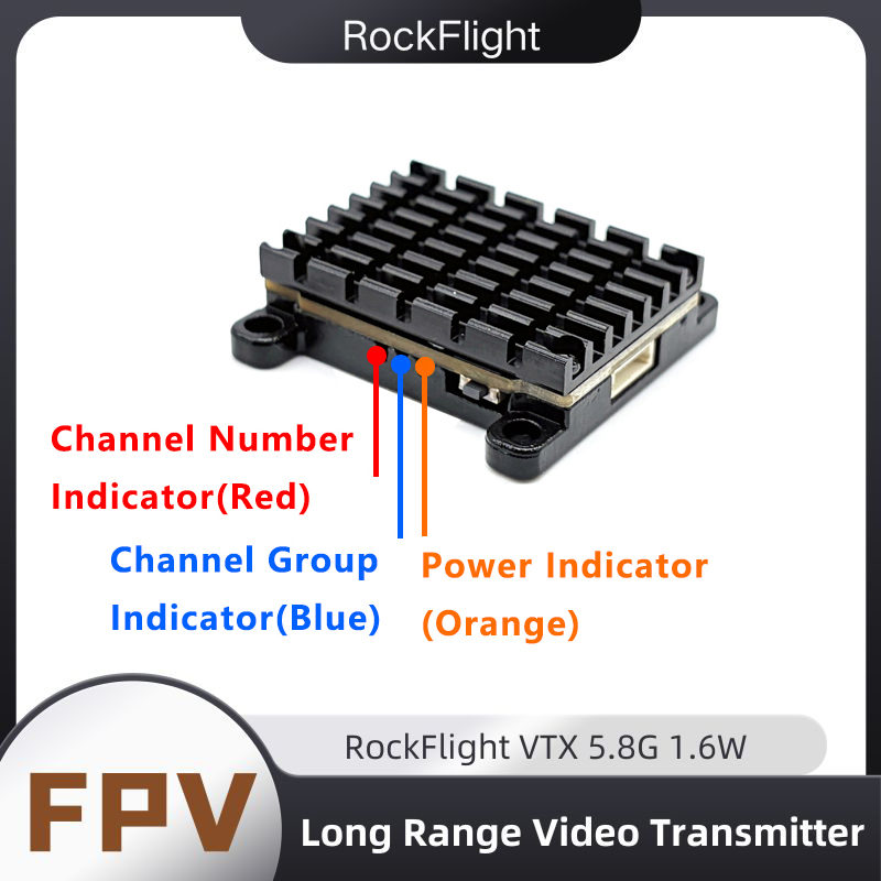 RockFlight TX663 VTX 5.8G 48CH - Drone Rc Toy review and price