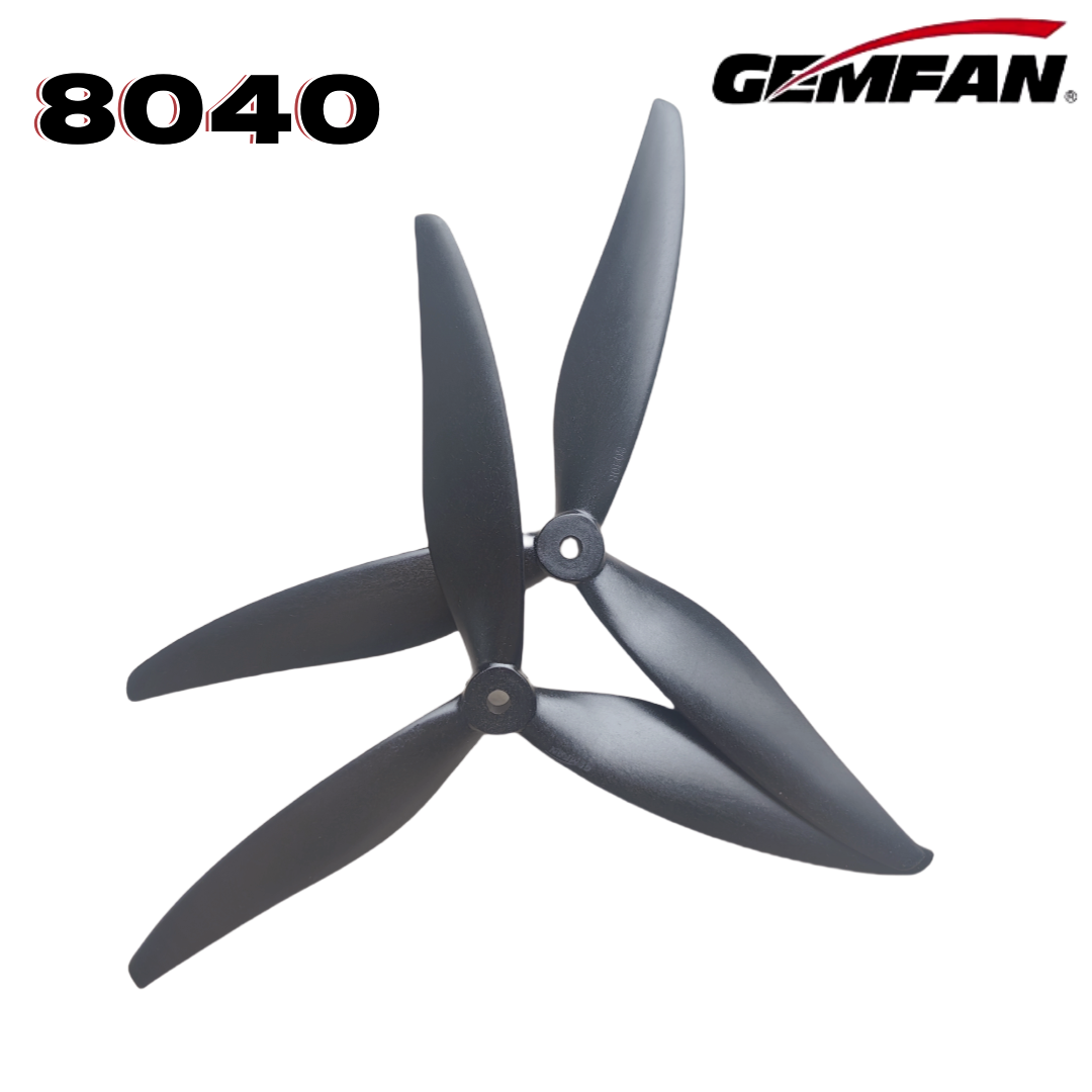 Gemfan 8040 8X4X3 3-blade 8-in - Drone Rc Leading review and price