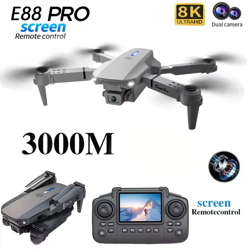 2026 New E88 Drone 8K HD Camer - Drone E88 Rc Quadcopter review and price