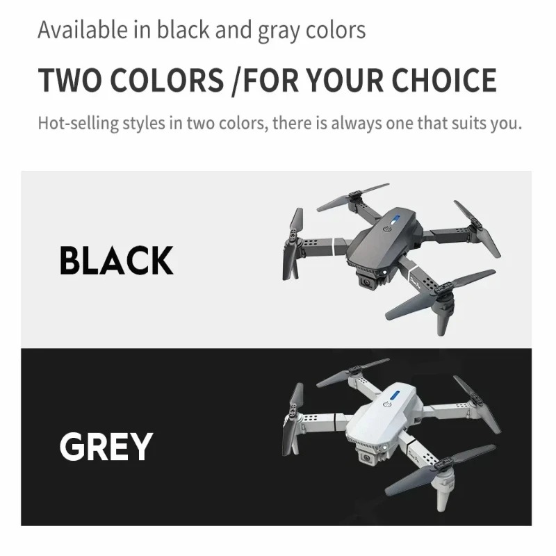 E88 Mini Drone 4K HD Camera Wi - Drone E88 Rc Quadcopter review and price