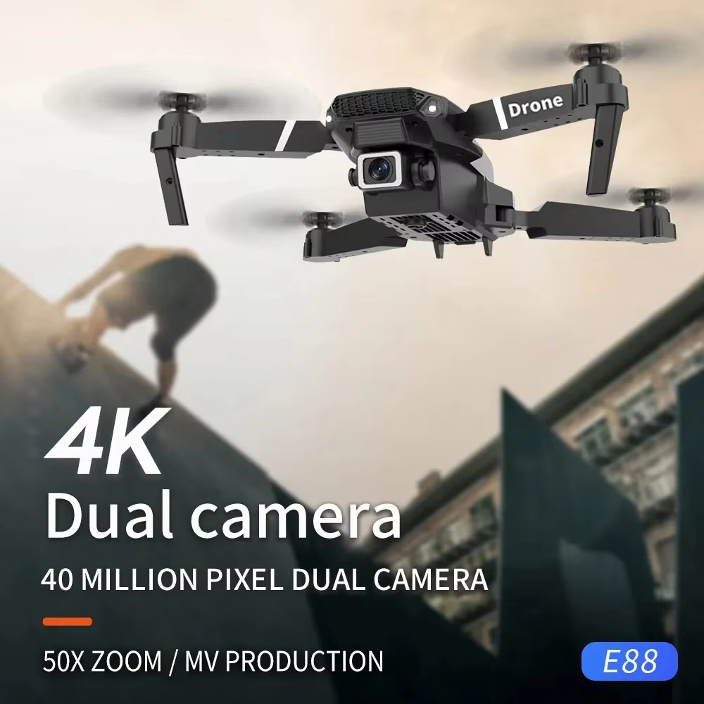 2026 Professional 6K Wide Angl - Drone E88 Rc Quadcopter review and price