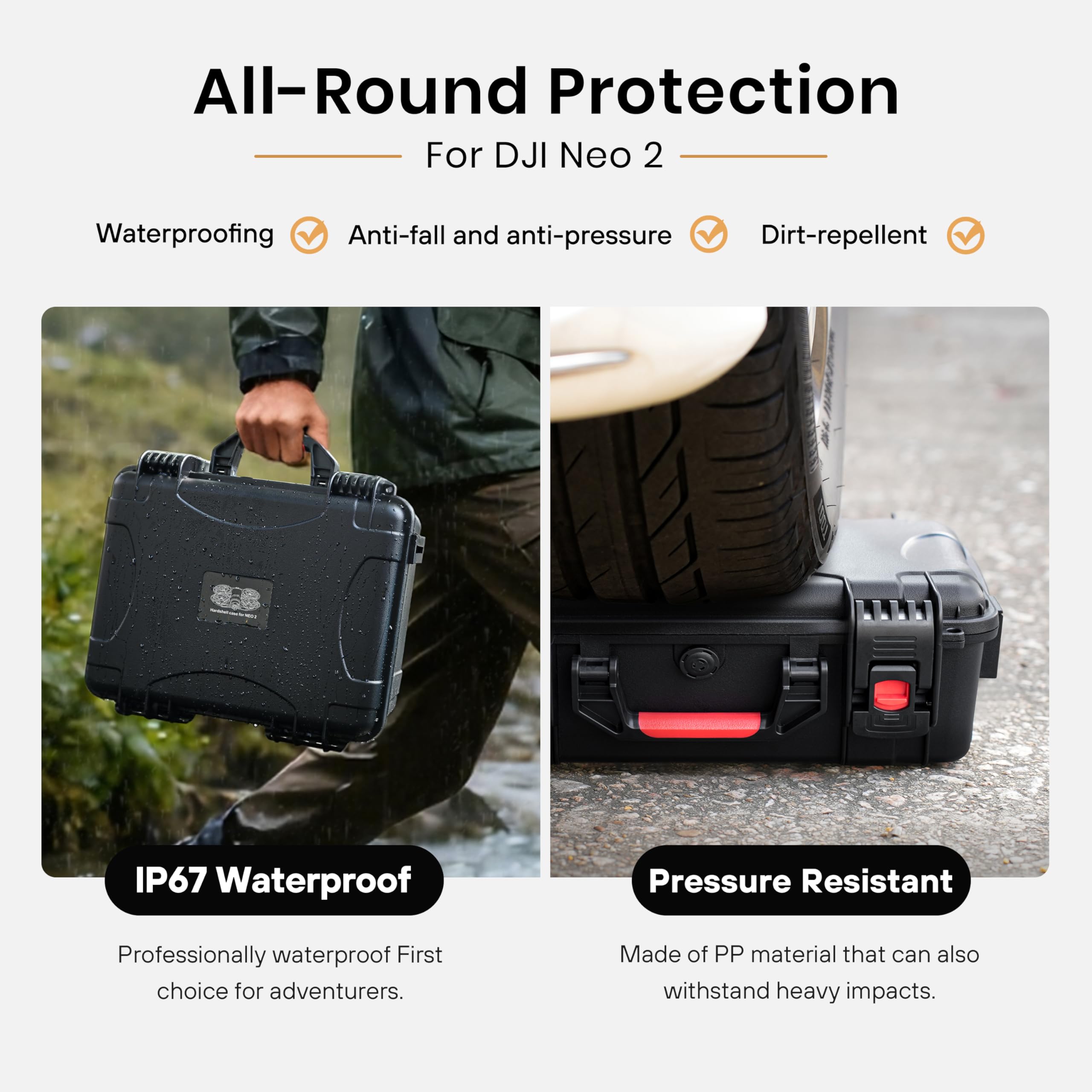 STARTRC Waterproof Hard Carryi - Drone Rc Cover review and price